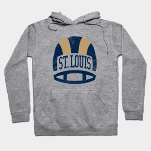 St Louis Retro Helmet - White Hoodie